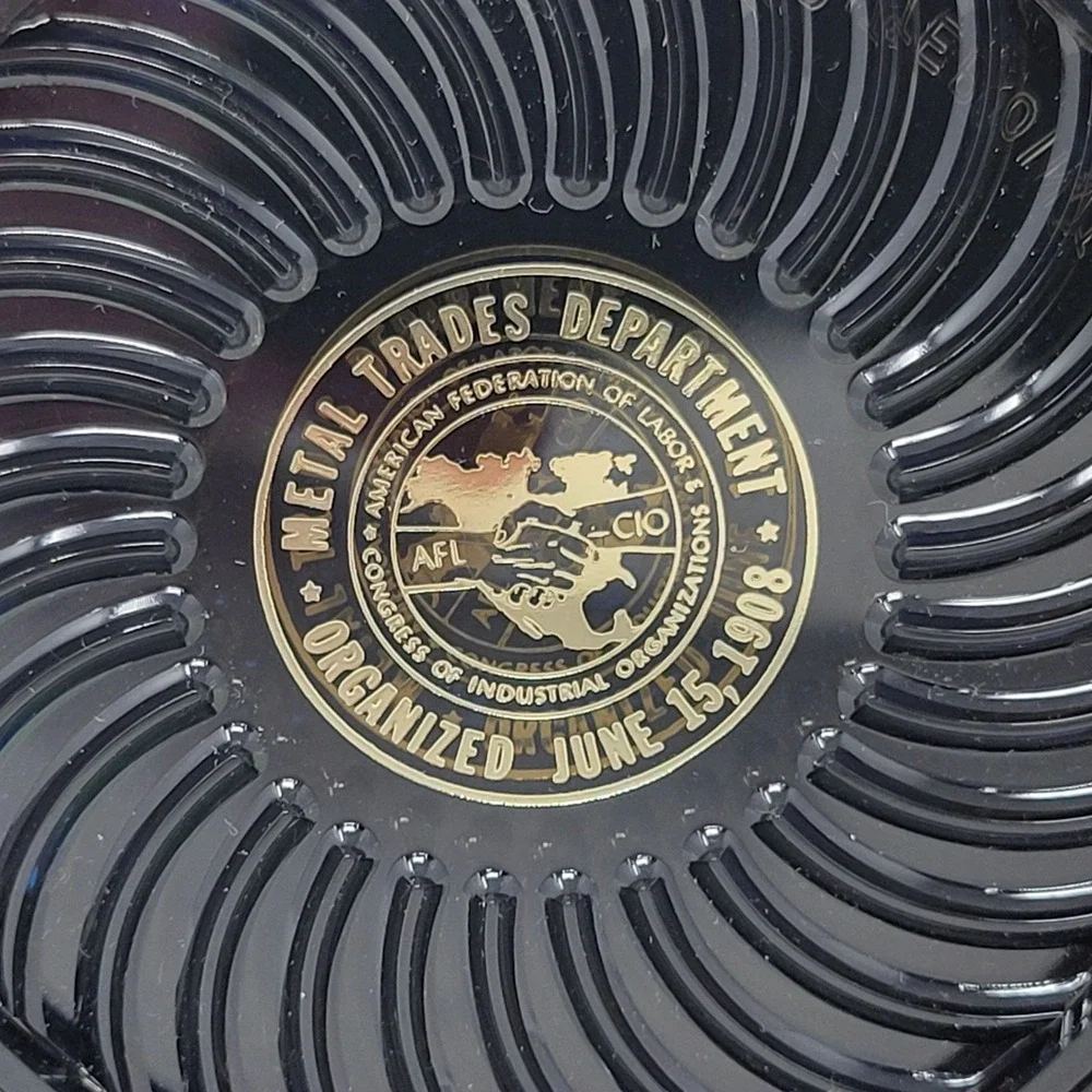 Vintage Ritepoint Contemporary‎ Coasters Set With AFL-CIO Emblem Union